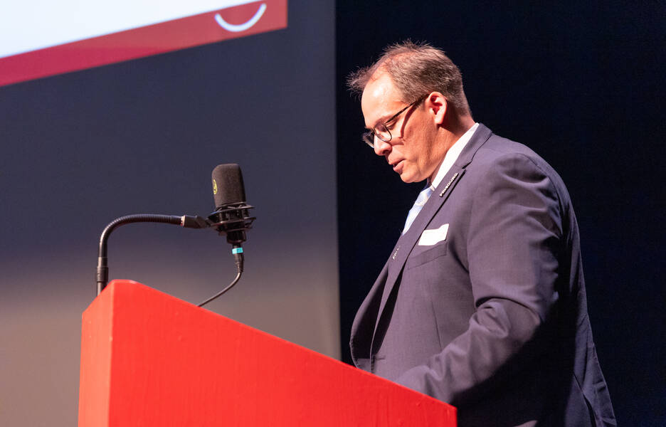 AG 2025 Co-Président section Broye-Glâne Frédéric Guinnard