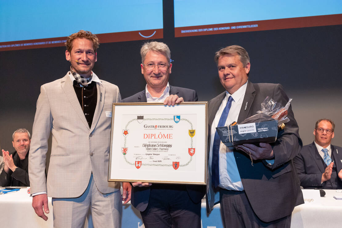 Nouveau membre honoraire Stéphane Schlaeppy