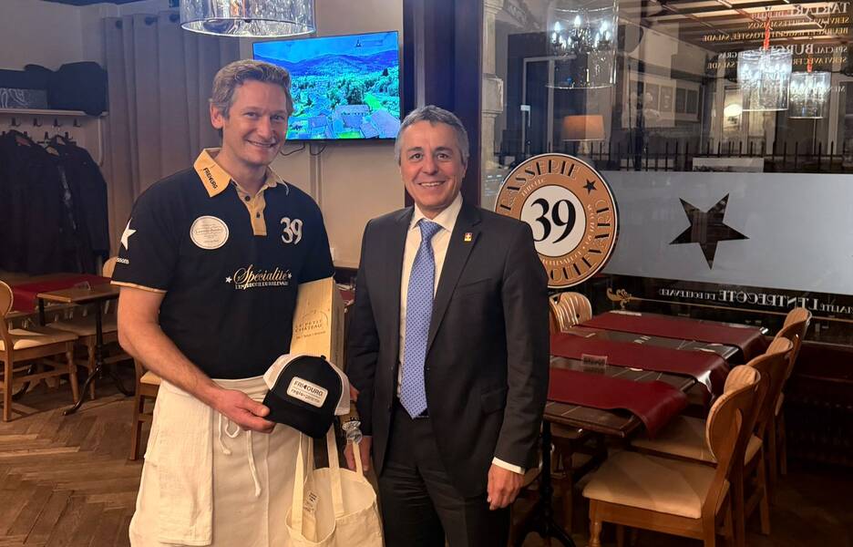 Philippe Roschy et Ignazio Cassis