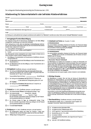 Arbeitsvertrag für Saisonmitarbeiter-in